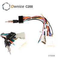 Connector ISO Cable For Nissan Series Used in Ownice Car Entertainment System, just fit for Ownice DVD