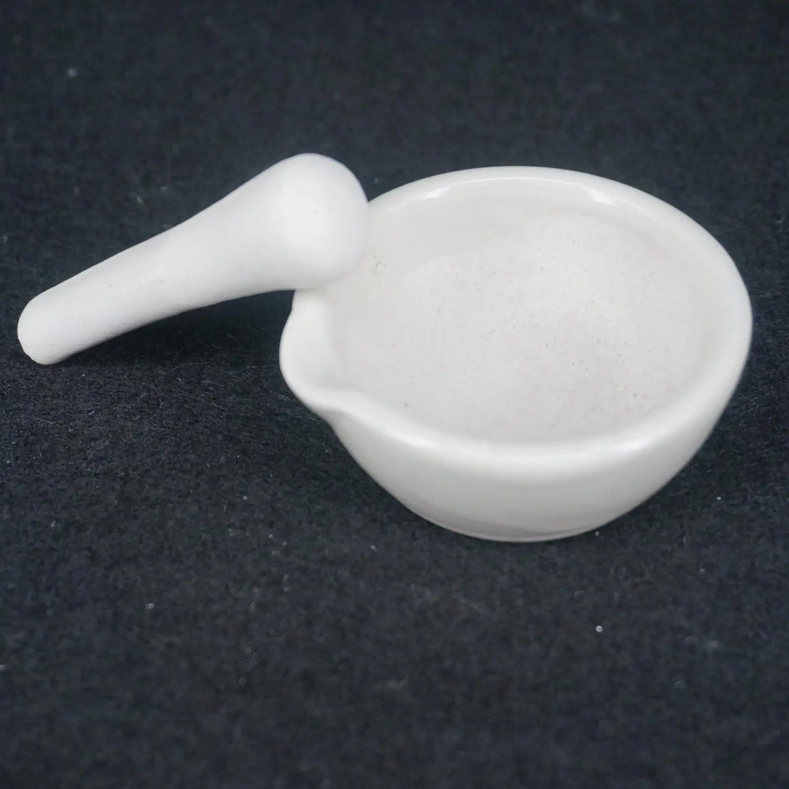 Porcelain Mortar and Pestle 60mm/80mm/90mm/100mm/130mm/160mm/216mm/254mm Mixing Grinding Bowl Set White Lab Kit Tools