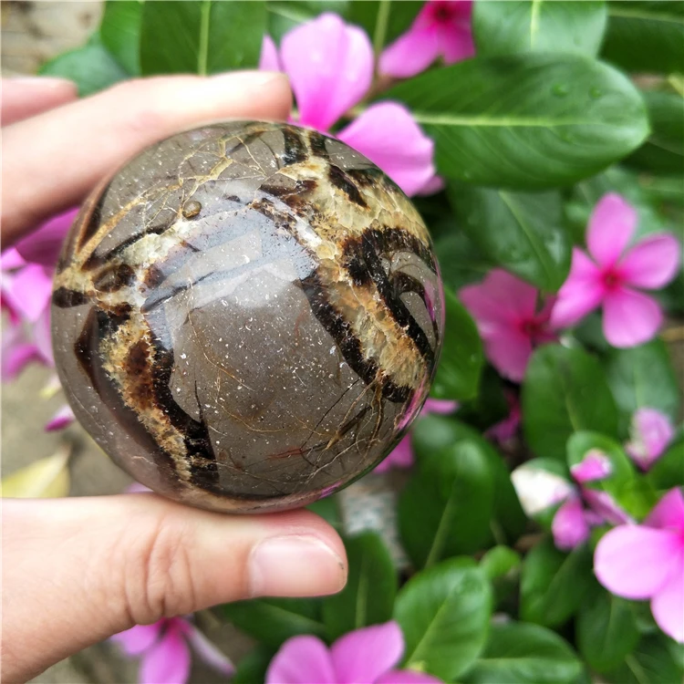 5-6CM NATURAL SEPRARIAN BALL SPHERE HEALING CRYSTAL BALL FROM MADAGASCAR