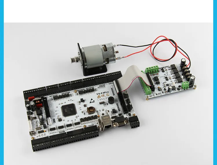 لوحة قيادة DC مصقولة PID حلقة مغلقة, دقة عالية حلقة تيار تصل إلى 600 واط STM32 روتين