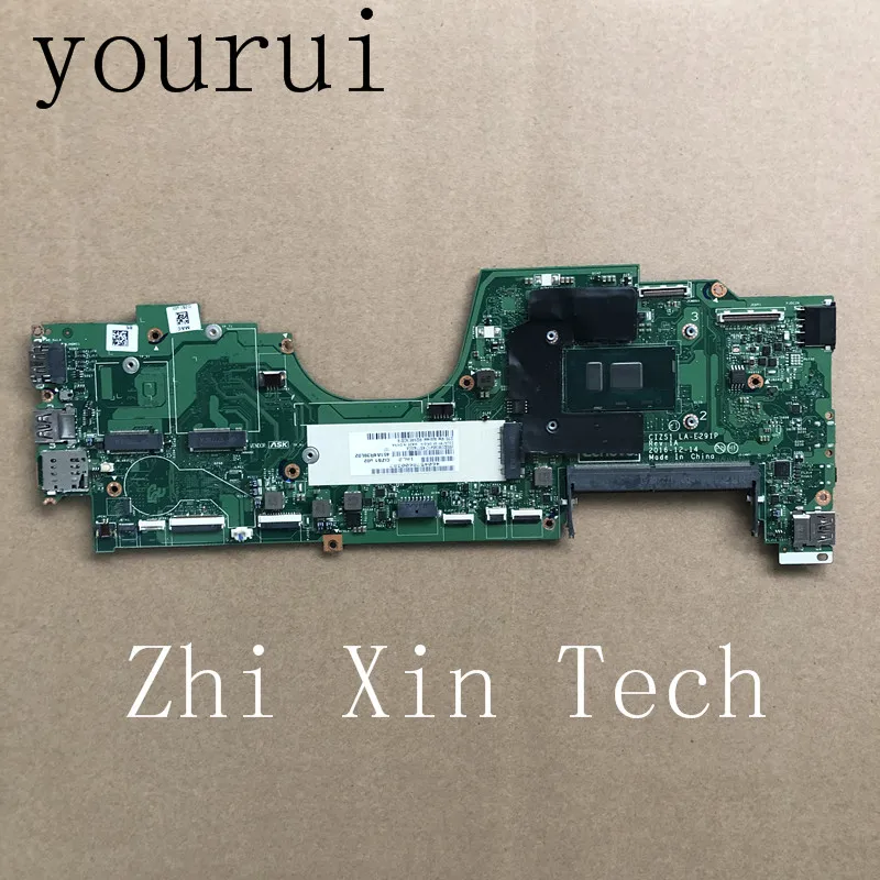 

yourui For Lenovo Yoga 270 370 Laptop Motherboard With i7-7500u Processor CIZS1 LA-E291P DDR4 Test all functions 100%