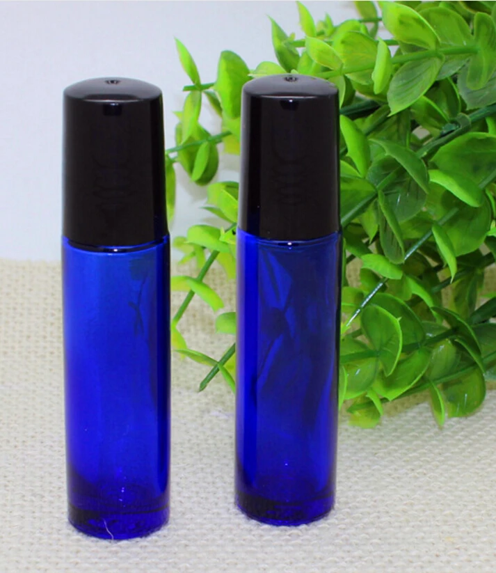 

1000pcs Refillable Bottles 10ml Glass Roll on Bottles Aromatherapy Essential Oil Roller Bottles