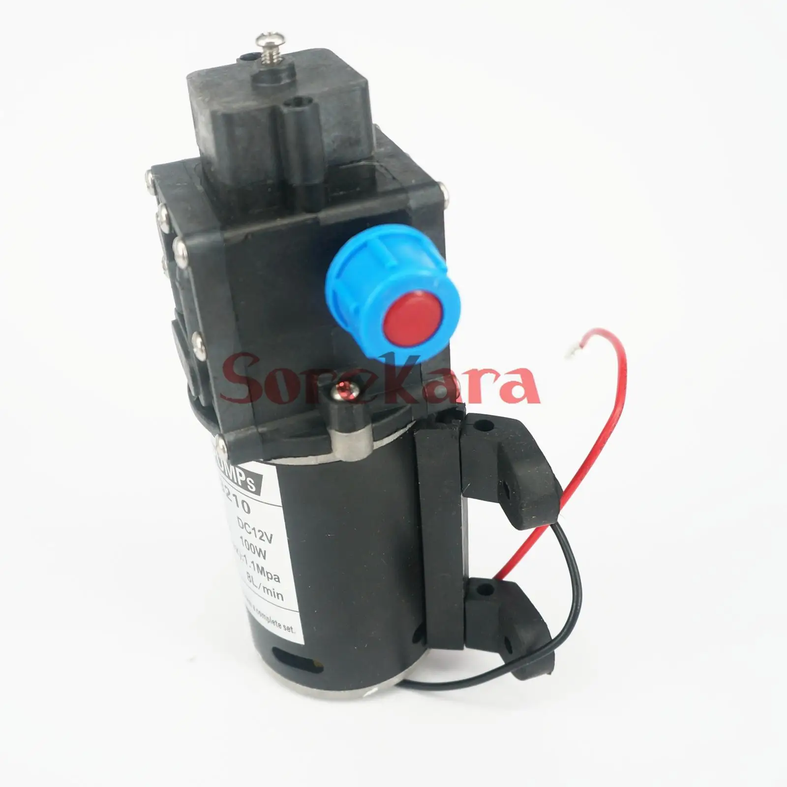 Imagem -02 - Impulsionador de Diafragma Automático Bomba de Diafragma de T-hb dc 12v 100w Controle de Fluxo Reverso 300l h para Carro Lavar Roupa