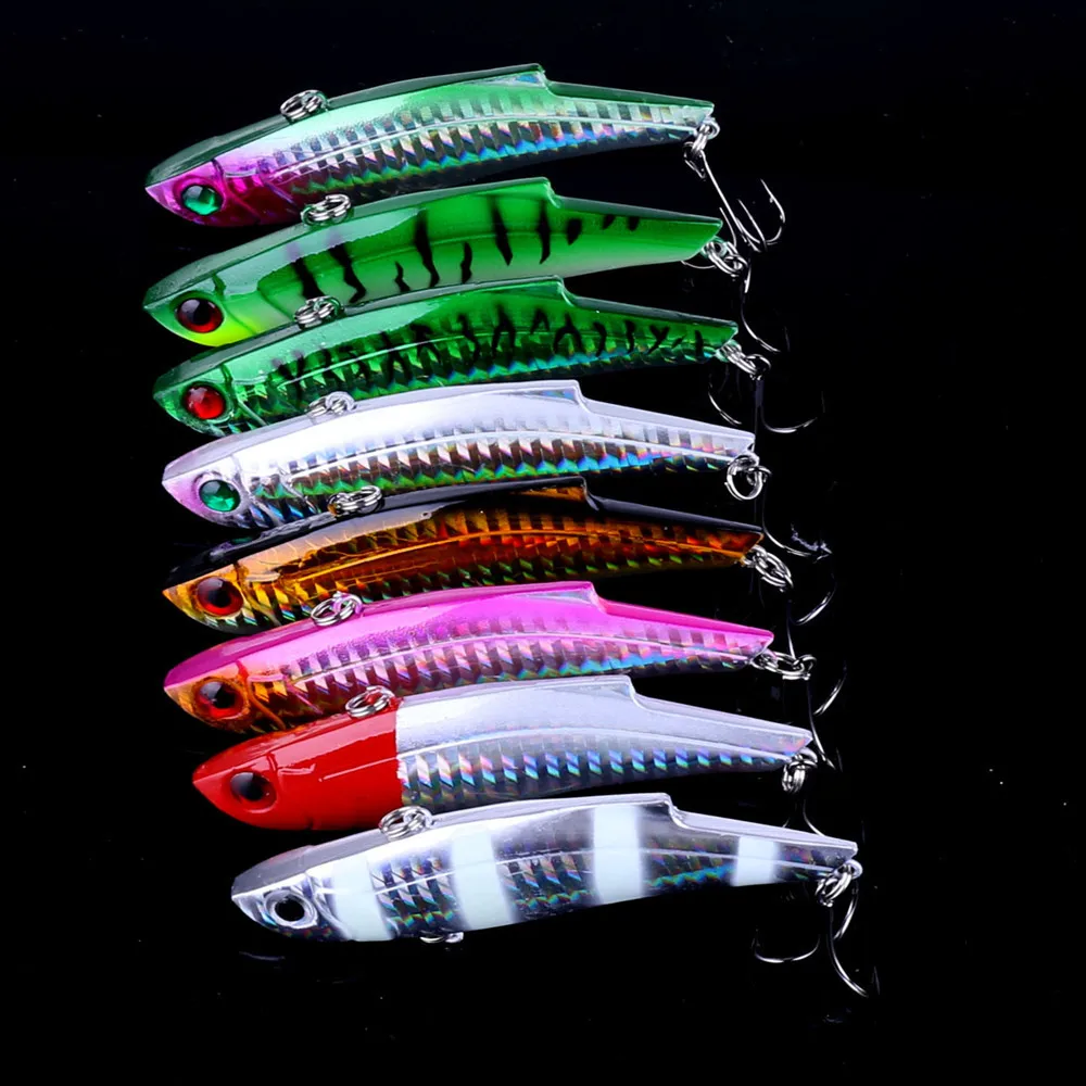 2018 New 9cm 28g Hard Fishing Lure VIB Rattlin Hook Fishing Sinking Vibra Rattlin Hooktion Lures Pencil Baits Peche Seawater fis