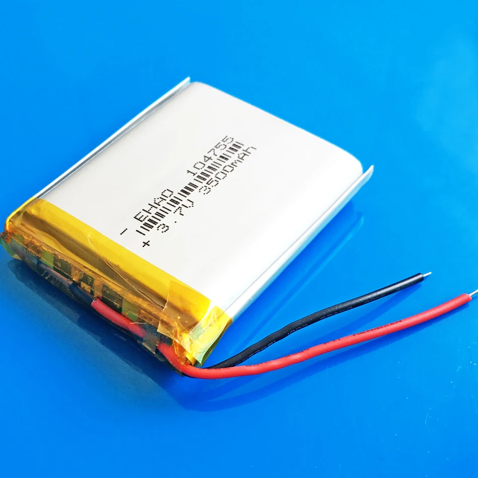 3.7V 3500mAh Lipo akumulator litowo-polimerowy dla GPS DVD PDA PAD power bank ebooka kamera tablet laptop 104755