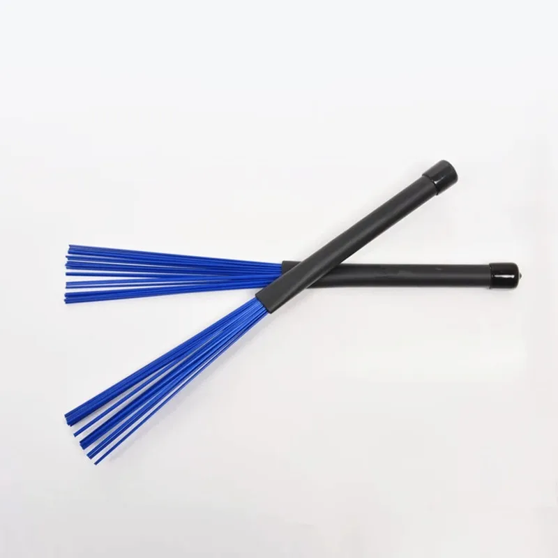 Drum Brushes Sticks Jazz Rock Drum Bundle Wire Carbon Plastic Telescopic Drums Percussion Musical Instruments