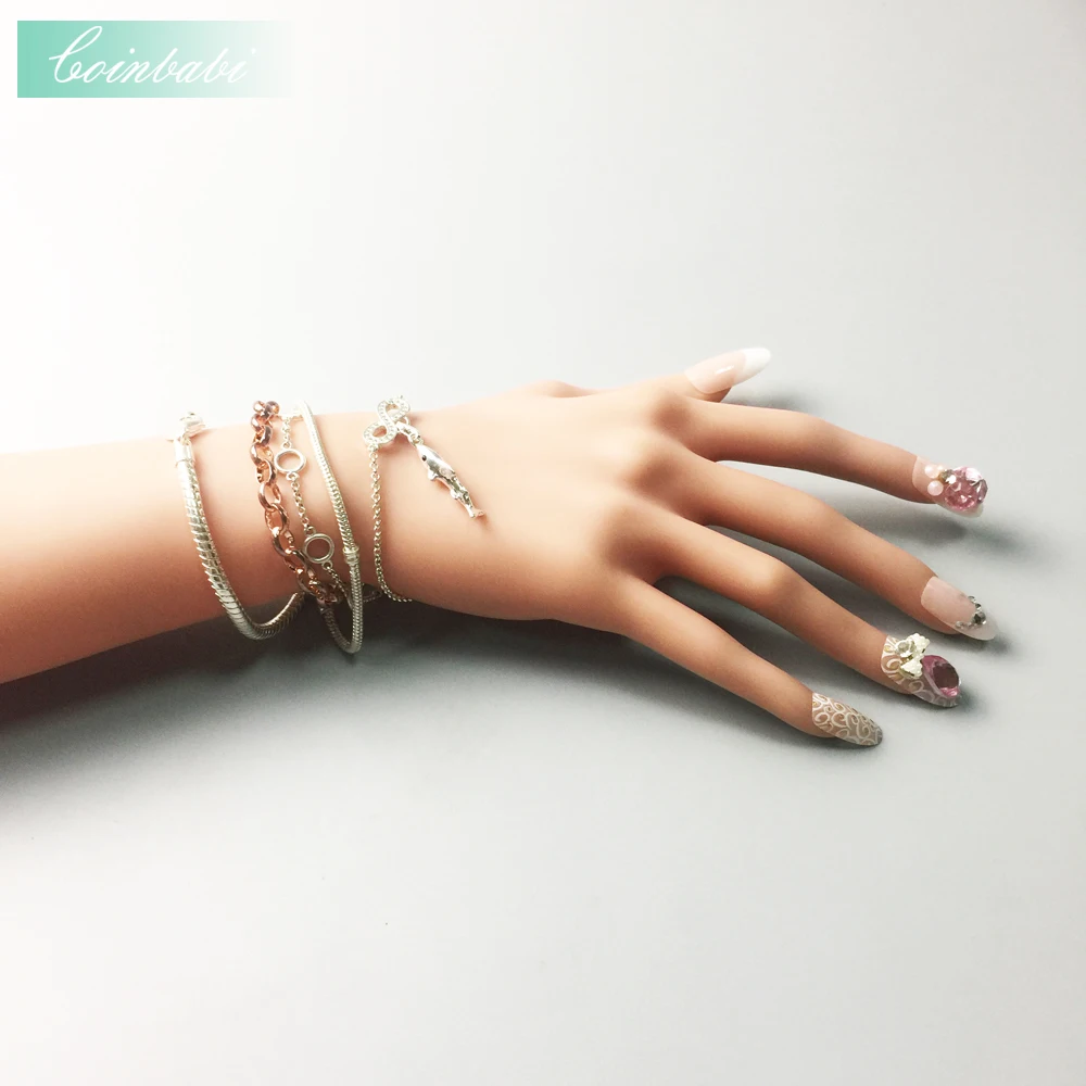 Charm Pendant Shark,2018 Fashion Jewelry Trendy Real Authentic 925 Sterling Silver Gift For Women Men Fit Bracelet