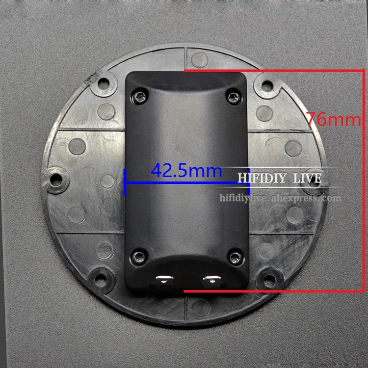 HIFIDIY LIVE AL-100  high loudspeaker hifi 4 inch Tweeter Speaker Unit 8 OHM 30W Treble Loudspeaker Super belt type