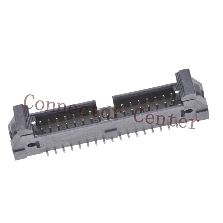 Shrouded IDC Ejector Header IDE Connector For Samtec  2.54mm Pitch 34Pin  EJH-117-01-F-D-SM-LC