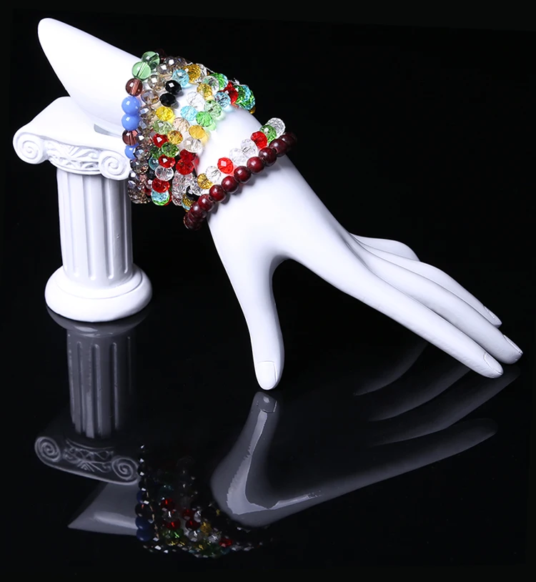 

New Style Fashionable White Resin Hand Mannequin Hand Manikin Best Quality Hot Sale