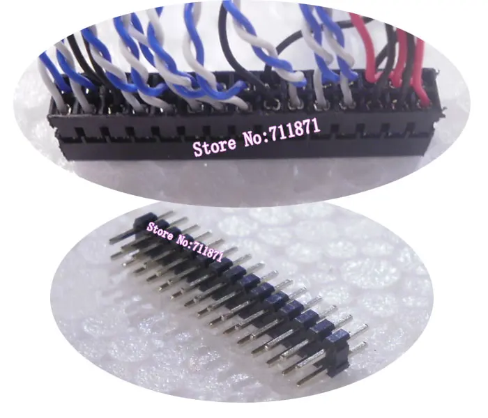 2.0 Pitch Perempuan 30 P kabel Ekstensi 30 Pin 30 P LCD Memperpanjang 50 cm 30 P Layar Kabel layar Garis Diperpanjang 30Pin Konektor Laki-laki