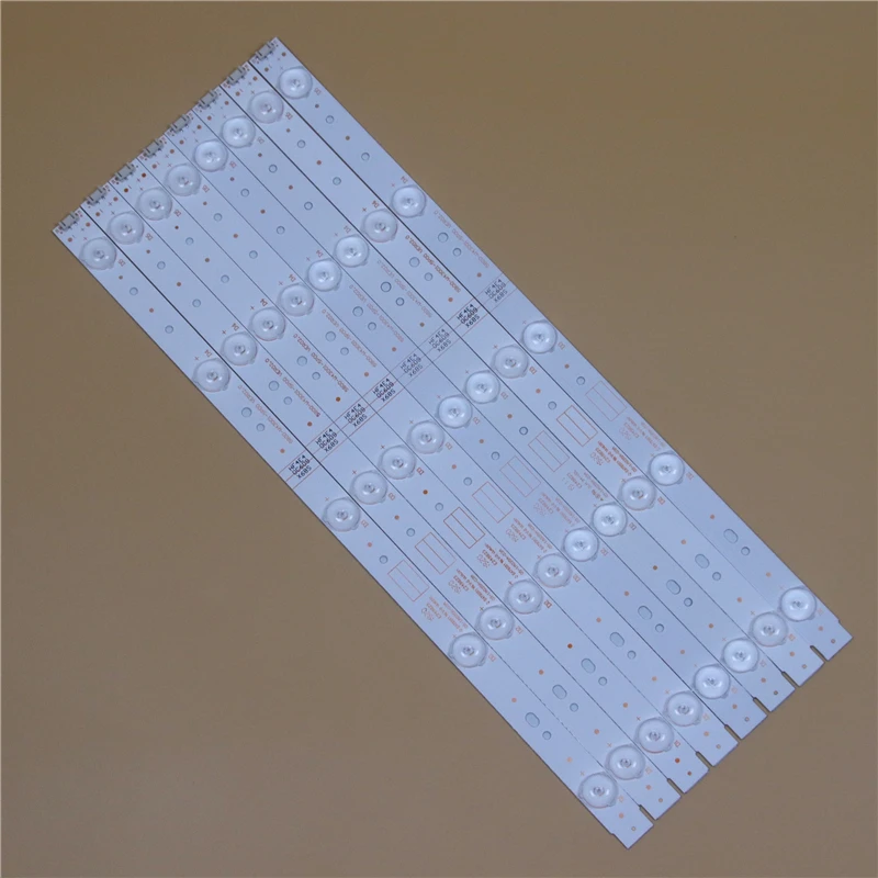 

TV LED Light Bars For Telefunken TF-LED43S27T2 RDL430FY LD0-10f Backlight Strip Kit LED Lamp Lens Band 5800-W43001-5P00 VER02.00