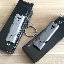 Survival Whistle Keychain for Outdoors #4