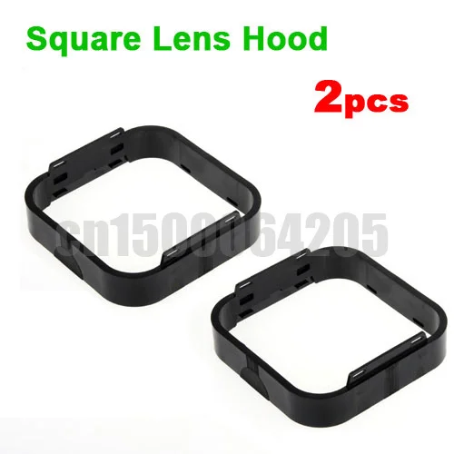 2pcs Square lens filter hood holder shade for Cokin p series