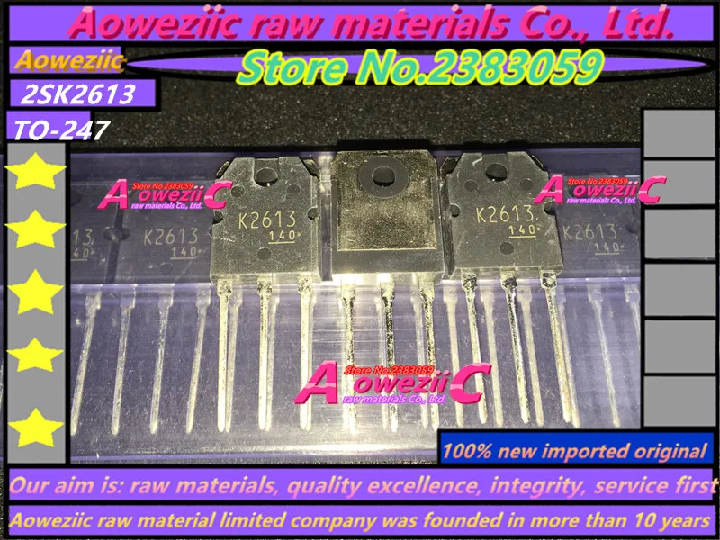 Aoweziic 100% новый импортный оригинальный 2SK2613 K2613 TO-247 N канальный полевой эффект 1000V 8A