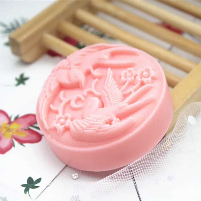 Peace Pigeon Cake Mould DIY Chocolate Silicone Mold Hand soap mold moon cake Silicone mold  C1318