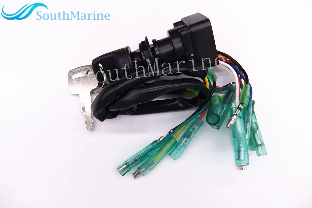 

703-82510-43-00 703-82510-42-00 Remote Control Box Ignition Switch / Main Switch Assy for Yamaha Outboard Motors Push to Choke