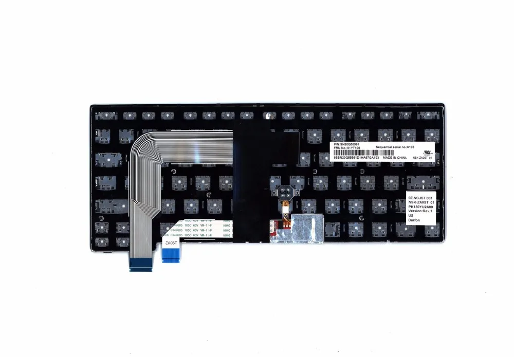 New Original US Keyboard For Lenovo ThinkPad 13 Gen 2nd T460S  01YT100 00PA411 00PA523 01YR076 00PA493