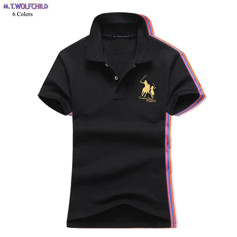 

Fashion Polos High Quality Summer Women's Polo Shirts Cotton Casual Short Sleeve T-Shirt Lapel Ladies Tees Fit Slim Female Tops