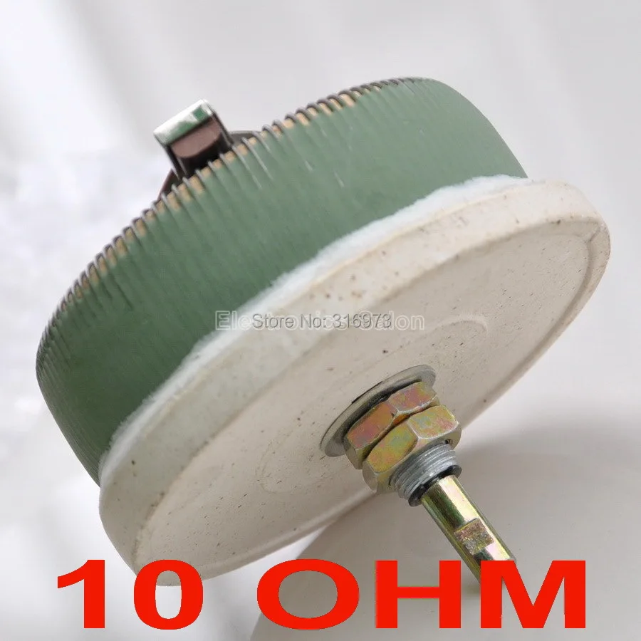 

100W 10 OHM High Power Wirewound Potentiometer, Rheostat, Variable Resistor, 100 Watts.