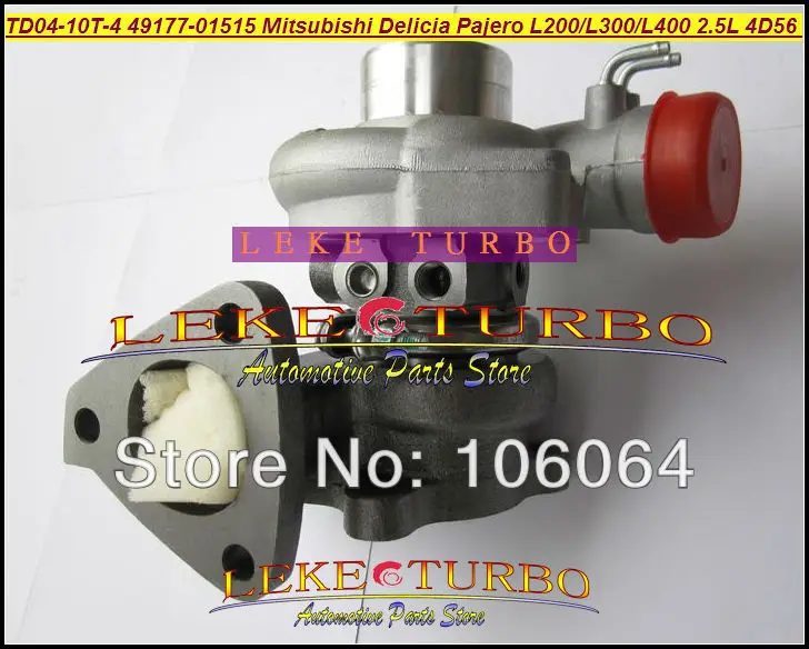 Turbo TD04 49177-01515 49177-01503 Turbocharger For Mitsubishi L300 4WD Delicia Pajero Shogun L200 L400 2.5L D 4D56 water cooled