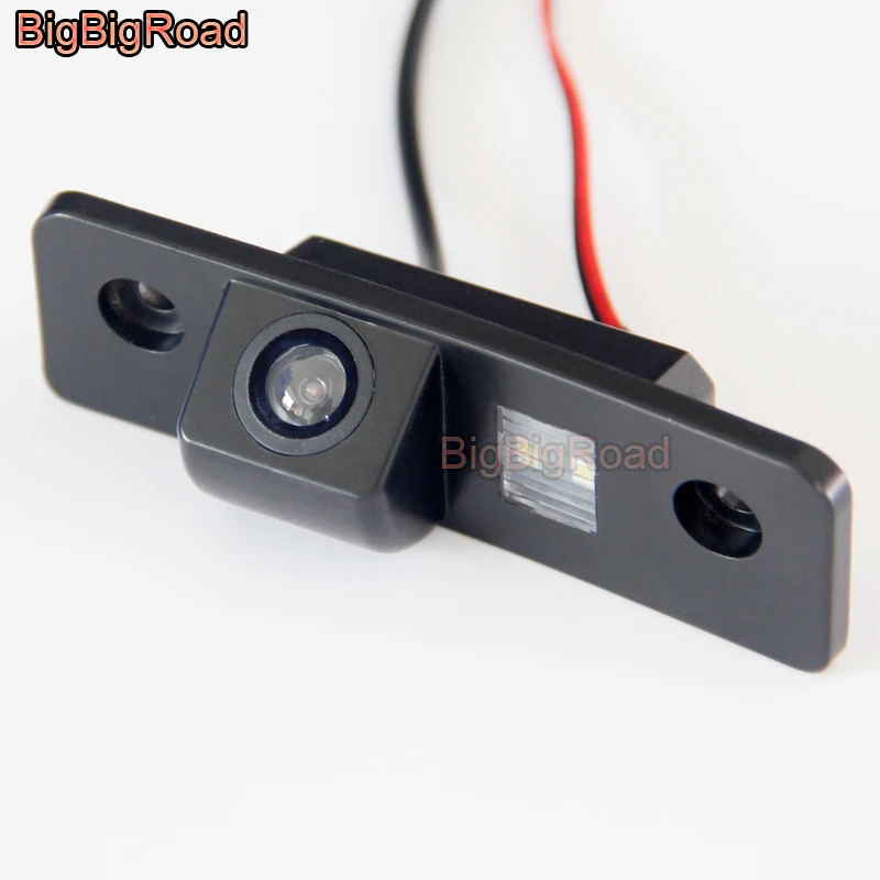 BigBigRoad Car Rear View Parking Camera For SKODA Roomster FABIA Octavia MK1 MK2 1998 1999 2000 2001 2002 2003 2004 2005 -2014