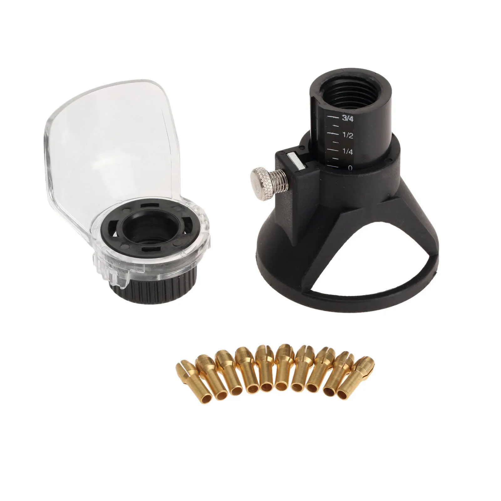 10 قطعة 0.5-3.2 مللي متر النحاس كوليت الحفر تشاك 4.3 مللي متر عرقوب الحفر مخصصة محدد القرن غطاء ل دريمل اكسسوارات أداة دوارة