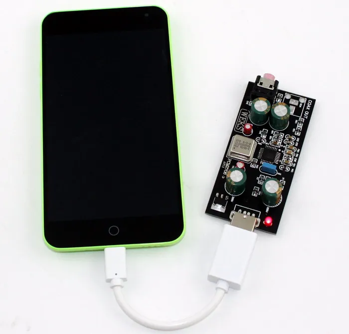 

Mobile phone power amplifier boards/ amplifier board PCM2706 OTG Sound Card Decoders board Support Android 4.0+ system