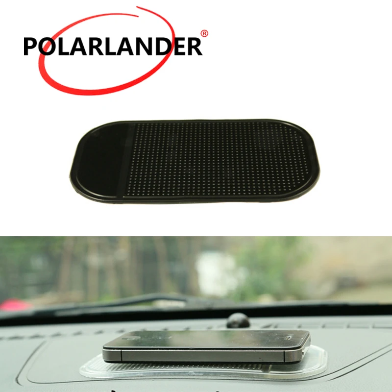 Automotive Interior Car Sticky Pad black Anti-skid Pads Holds Objects on Dash Skid Proof Mat for Coins Sunglasses MP3 Players