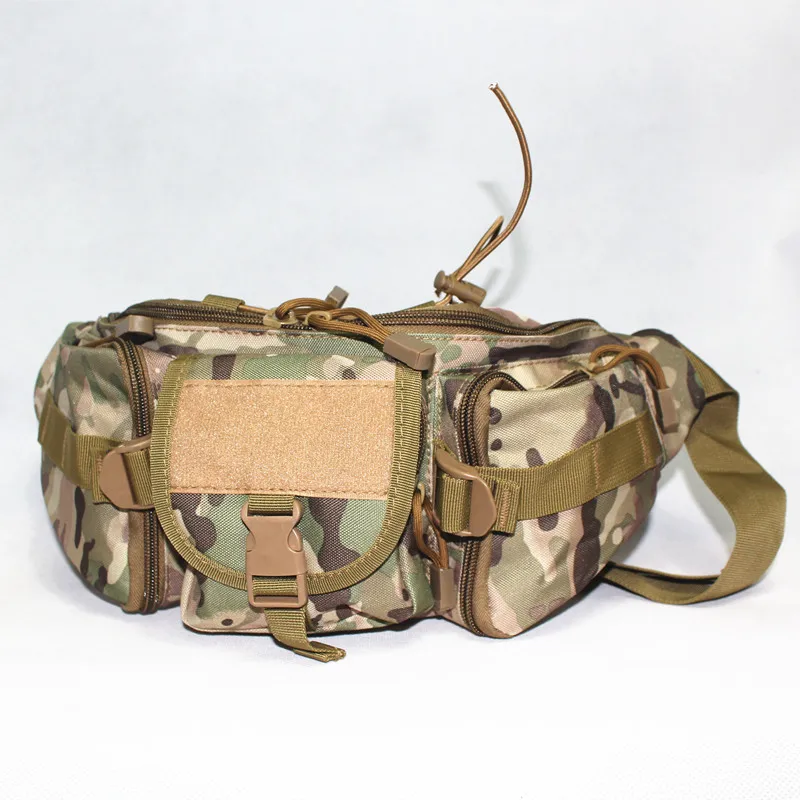 Molle bolsa à prova d'água para caça, pochete esportiva para trilhas e pesca, acampamento, cinto esportivo