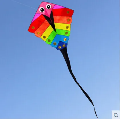 New High Quality Power Fish  kite With Handle and Line Factory Outlet Good Flying