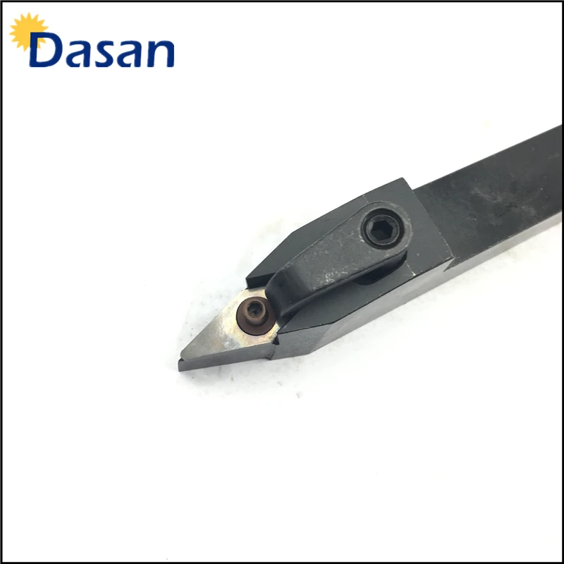 MVVNN1616K16 CNC HSS Turning Tool External Turning Tool Holder with Torx Wrench for Carbide Turning Insert VNMG160404 VNMG160408