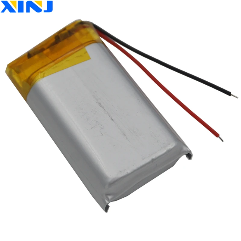 10pcs 3.7V 500 mAh Li-Polymer Li Lithium Battery Lipo Cell 802035 For Camera Solar Lamps Music Player Driving Bluetooth Speaker