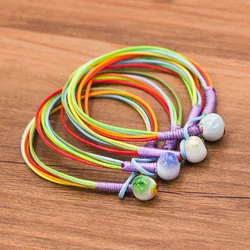 Rainbow Ceramic bracelet Retro style Ceramic DIY Handmade women's gift bracelets Bracelets&Bangles #5279