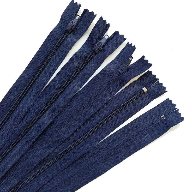 Suoja 10pcs 3# Closed Nylon Coil Zippers Tailor Sewing Craft (14 Inch) 35 CM  (Color U PICK)