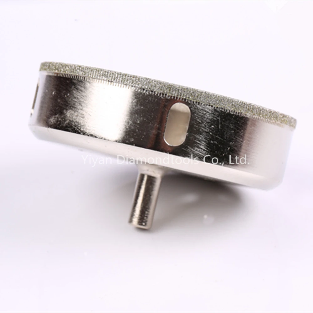 Imagem -02 - Cortador do Abridor de Furo de Vidro do Bocado de Broca do Núcleo do Diamante para a Telha Cerâmica de Vidro da Porcelana Perfuração do Furo de Mármore 125 mm od 1pc Lote