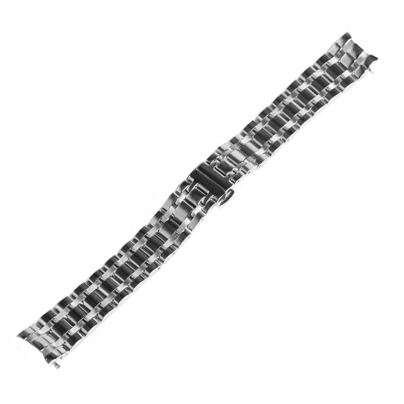 WENTULA watchband for TISSOT HEART POWERMATIC 80 T050207A stainless steel solid band watch bands woman 16MM