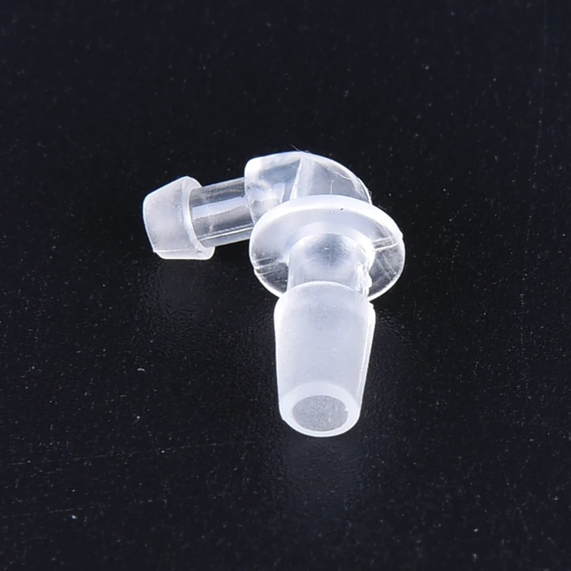 2PCS Style Tubing Adaptor Hearing Aid Accessories Transparent Eartip Connector Earphone Cord Tubing Connector