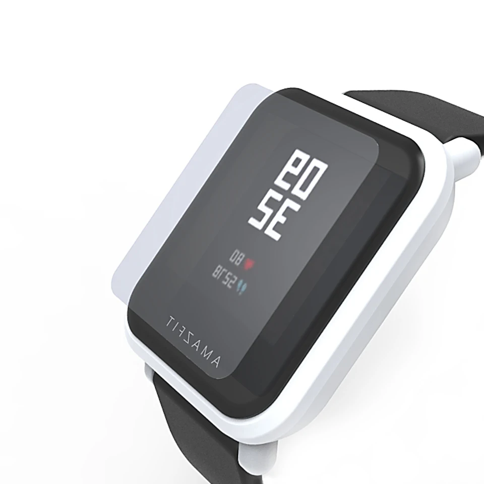 Mijobs-xiaomi huami amazfit gts bip pace lite時計用の2つのソフトtpuスクリーンプロテクター,保護フィルム (強化ガラスではない)