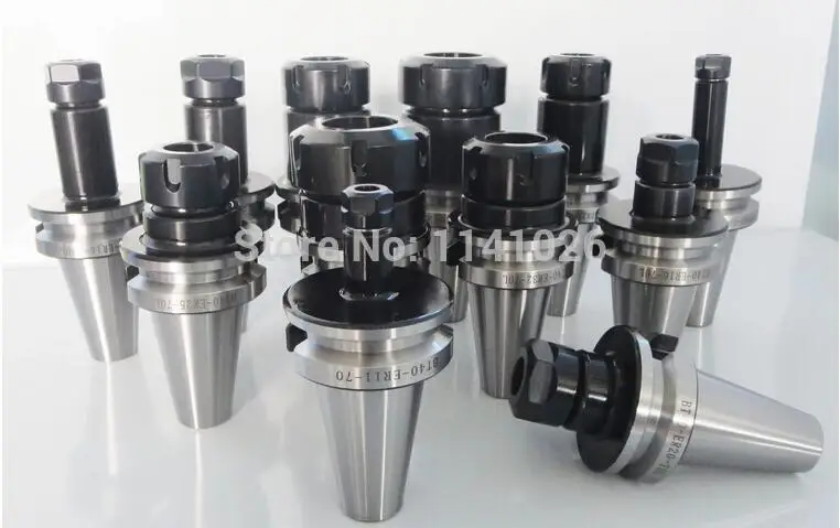 BT40-ER40-80L  Spring ER Collet Chuck CNC Milling Toolholder Clamping End Mills Work on CNC Milling Machine