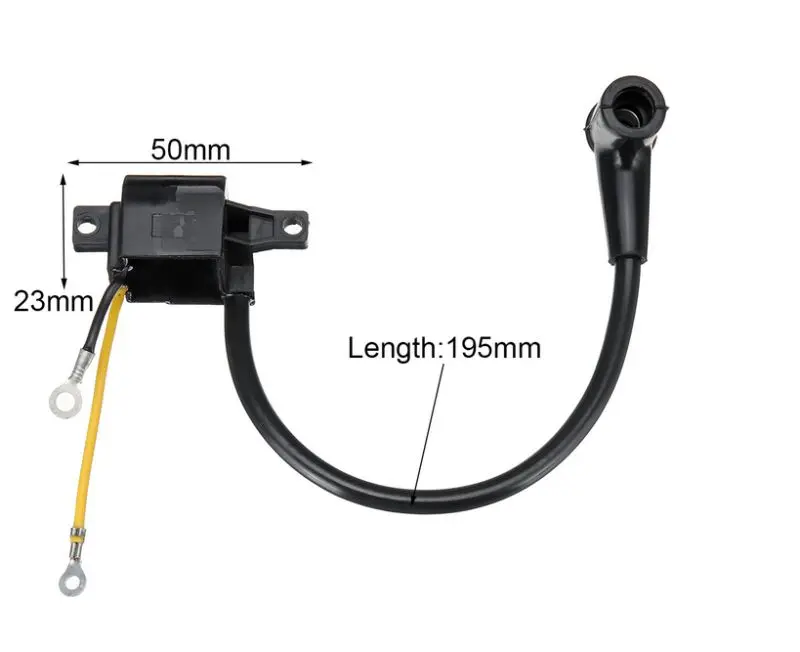 

2 Parts Ignition Coil Module Set for 61 162 266 Jonsered 630 670 Chainsaw Old Type Ignition Coil Set