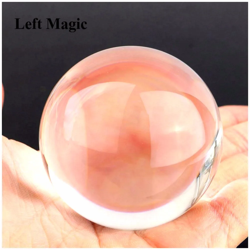 60 mm Acrylic Contact Juggling Ball Magic Tricks Crystal Ultra Clear 100% Acrylic Ball Manipulation Juggling balls for party