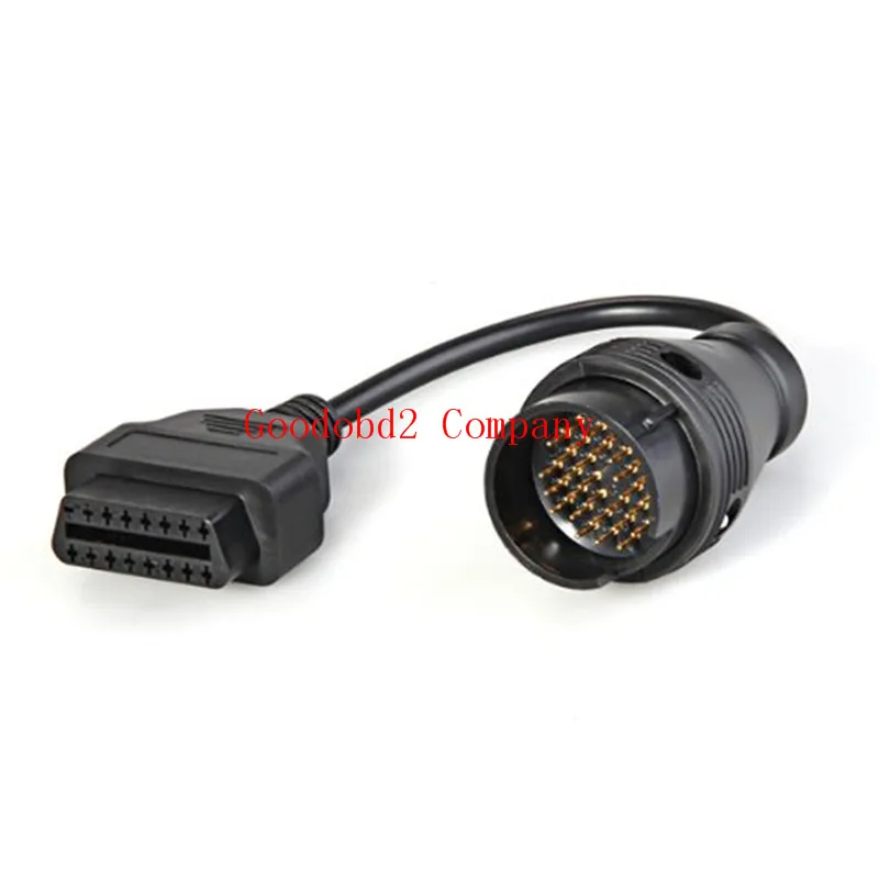 Car OBD2 Interface Connector For Benz 38Pin to 16 Pin OBDII Cable