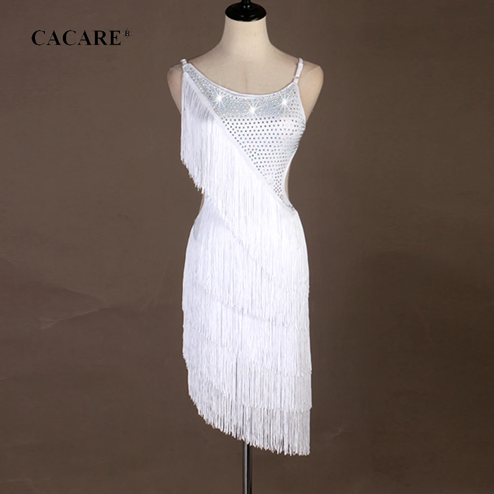 

CACARE Fringed Dress Sale Latin Dance Dress Costumes Women Salsa Tango CHEAP 2 Choices D0661 Tassels