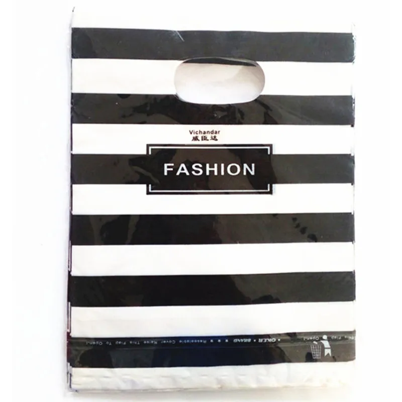 10pcs 15x20 20x26 25x35 30x40 35x45 Plastic Gift Bag Jewelry Shopping Bag Cartoon Kids Birthday Party Decoration Supplies Favors