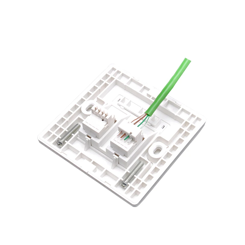 Módulo de teléfono RJ11 6P4C Keystone Jack, tipo Toolless toma de teléfono, módulo de voz