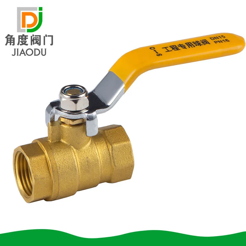 Manufacturers of Yuhuan valve 216 brass thread forging ball valve from a batch