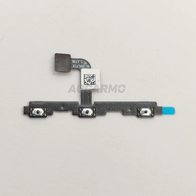 Aocarmo Side Button Volume Up/Down Switch On/Off Key Power Flex Cable For Huawei Mate 10 Mate10 ALP-AL00