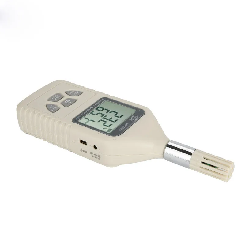 Handheld high-sensitivity digital thermometer and hygrometer, industrial high-precision thermometer, hygrometer