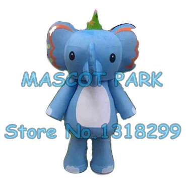 

blue elephant mascot costume cute elephant custom adult size cartoon character cosply carnival costume 3356